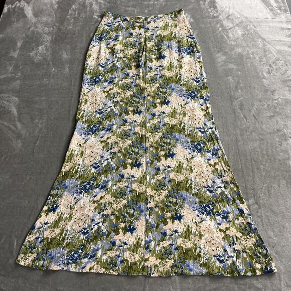 Reformation Skirt Womens 4 Multicolor Floral Maxi High Waist Spring Summer - Picture 2 of 9